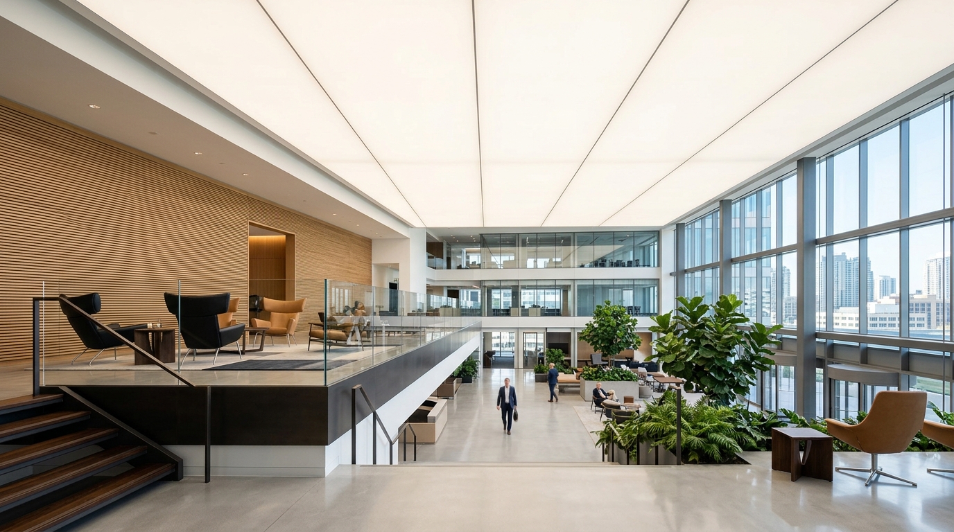 Commercial Retail & Showroom Luminous Ceilings